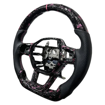 BoostLabs Pink Forged Carbon – Volante Deportivo para Honda Civic 11th Gen / CR-V / Accord