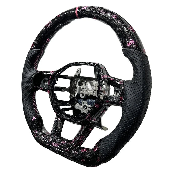 BoostLabs Pink Forged Carbon – Volante Deportivo para Honda Civic 11th Gen / CR-V / Accord