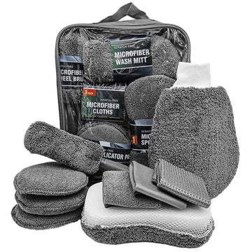 MicroFiber Pro Wash Kit – Set Completo de Lavado & Detailing