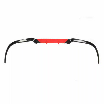 StreetEdge Front Lip – Splitter Delantero Deportivo Negro Gloss