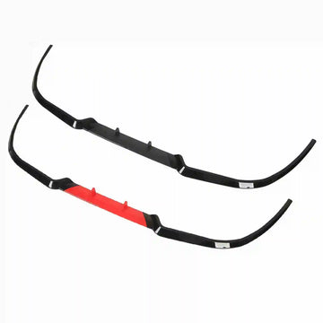 StreetEdge Front Lip – Splitter Delantero Deportivo Negro Gloss