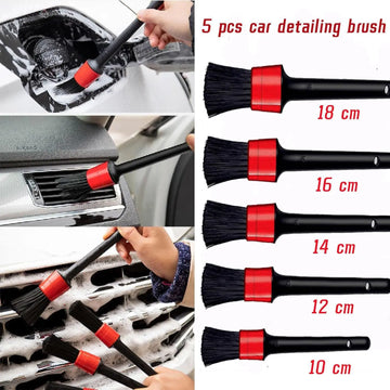 DetailPro Brush Kit – Set de Brochas de Detailing 9PCS