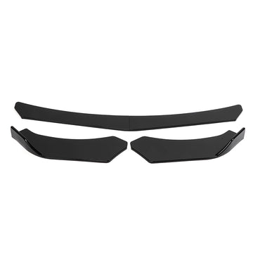 StreetLine Front Lip – Splitter Deportivo Negro Gloss