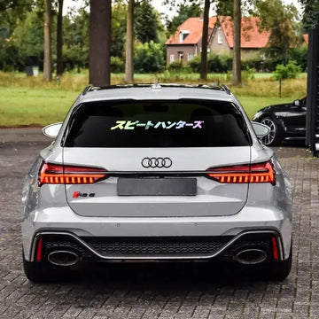 BoostLabs Japanese Street – Pegatina JDM para Parabrisas