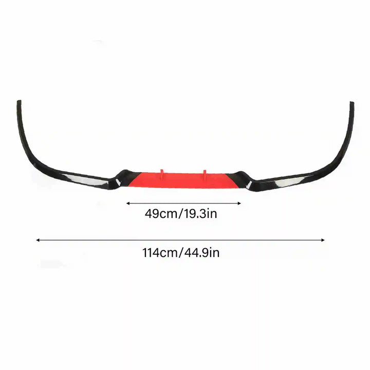 AeroSport Front Lip – Splitter Delantero ABS Negro Gloss