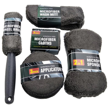 MicroFiber Pro Wash Kit – Set Completo de Lavado & Detailing
