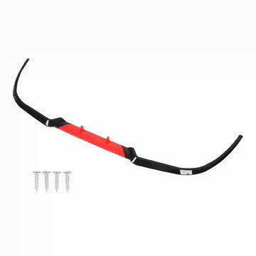 StreetEdge Front Lip – Splitter Delantero Deportivo Negro Gloss
