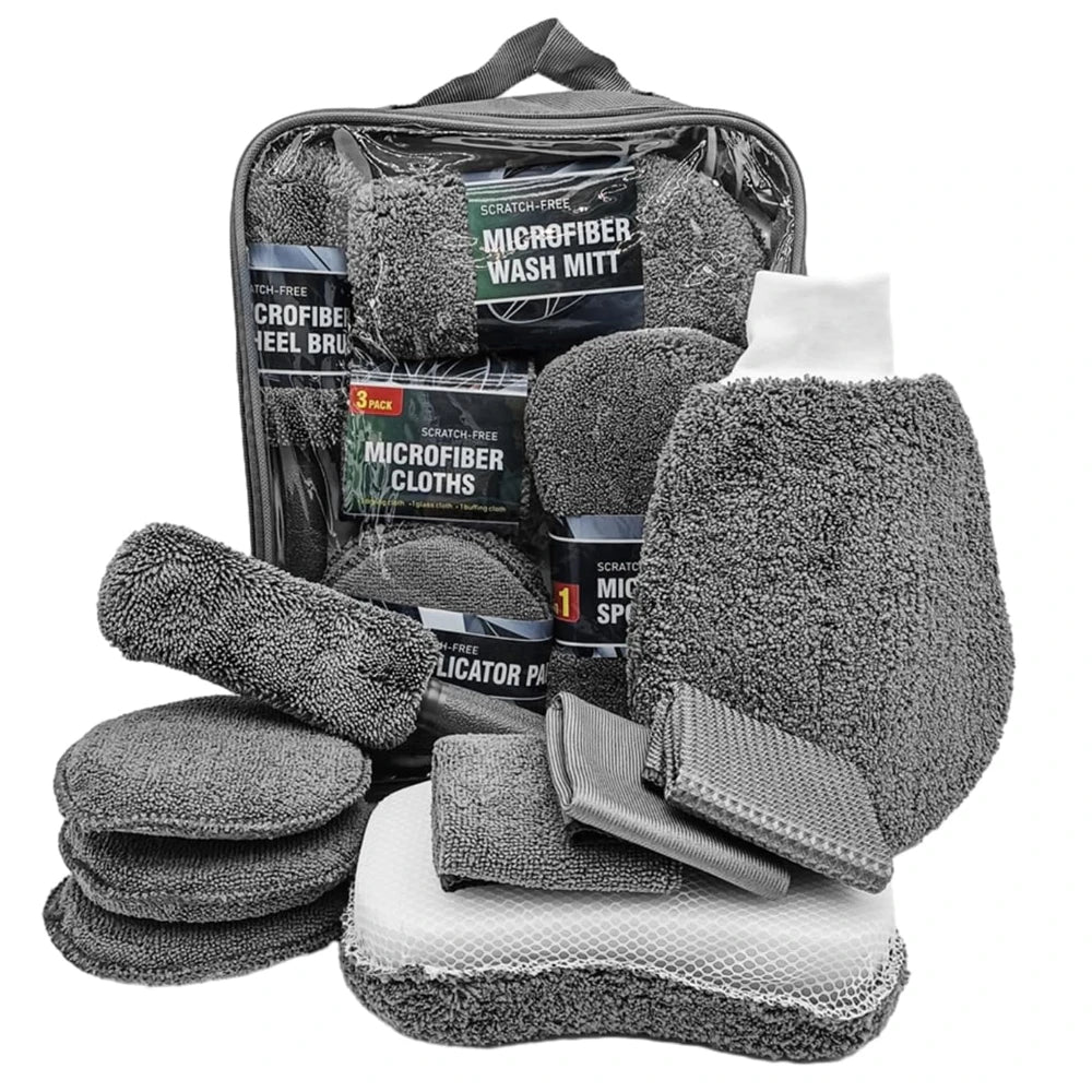 MicroFiber Pro Wash Kit – Set Completo de Lavado & Detailing