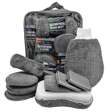 MicroFiber Pro Wash Kit – Set Completo de Lavado & Detailing